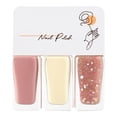 thumbnail image 1 of Juego De 3 Esmaltes De Uñas A Base De Agua Para Mujer, Fácil De Despegar, Secado Rápido, Para Citas, Fiestas De Halloween, 1 of 8