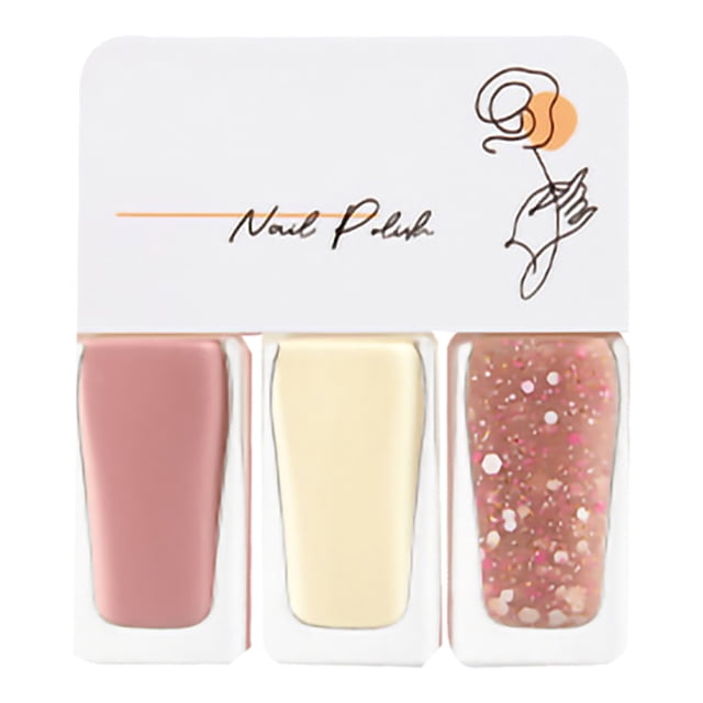 Juego De 3 Esmaltes De Uñas A Base De Agua Para Mujer, Fácil De Despegar, Secado Rápido, Para Citas, Fiestas De Halloween