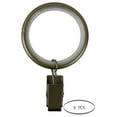 thumbnail image 2 of Urbanest 1.5" Metal Curtain Rod Rings with Clips, Fits up to 1″ Rod – Durable Drapery Rings for Smooth Gliding & Secure Grip, 32 Pieces, Antique Gold, 2 of 2