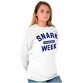 thumbnail image 3 of Funny Feeling Salty Snark Week Joke Long Sleeve TShirt Men Women Brisco Brands L, 3 of 6