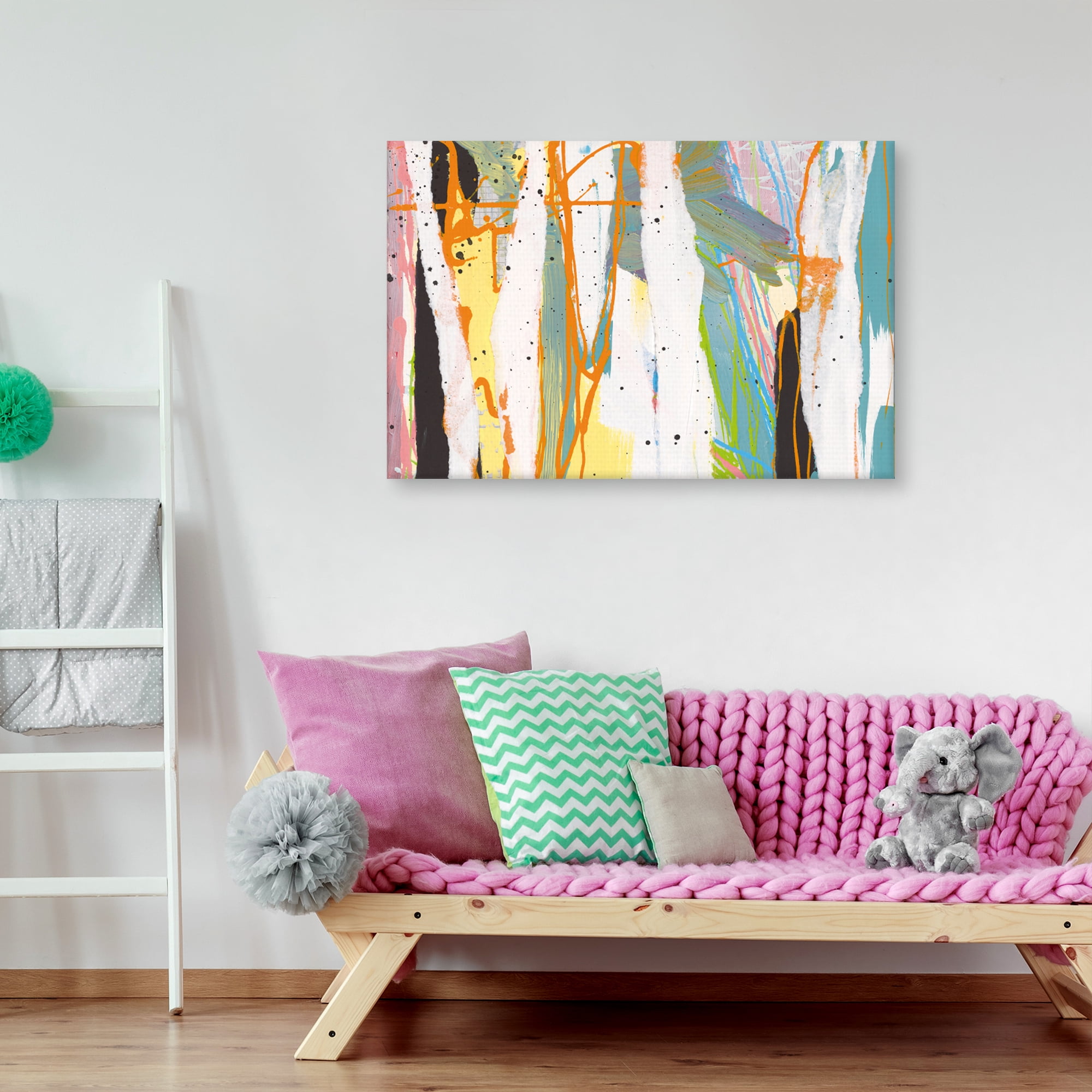 Riviere by Sara Lefton Canvas Art Print