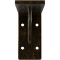 thumbnail image 2 of Ekena Millwork 2"W x 8"D x 4 1/4"H Embrey Steel Bracket, Antiqued Bronze, 2 of 11