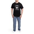 thumbnail image 5 of CafePress - Drummer Gift Men's Dark Pajamas - Men's Dark Loose Fit Cotton Pajama Set, 5 of 7