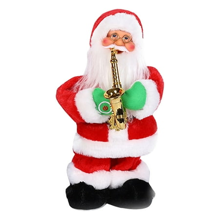 

Veki children old gift Christmas Christmas doll man old man creative pendant music Decoration & Hangs String Christmas Ornament