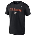 thumbnail image 2 of Unisex Fanatics Black Anaheim Ducks LA Strong T-Shirt, 2 of 5