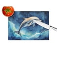 thumbnail image 4 of Carolines Treasures DAC7663LCB 15 x 12 in. Dolphin in a Starry Sea Glass Cutting Board, 4 of 5