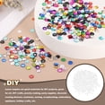thumbnail image 3 of Uxcell Loose Sequins 2400Pcs Cup Embroidery Sequins for Crafts Sewing Porcelain White, 3 of 6
