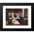 thumbnail image 2 of Henri Gervex 14x11 Black Modern Framed Museum Art Print Titled - Cafe Scene in Paris (1877), 2 of 5