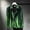 Green, variant on Mens Disco Shirt Outfit Retro 70s Shirts for Men Sequin Glitter Long Sleeve Button Down Disco Outfits Party Costume