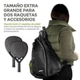 thumbnail image 3 of Mochila Deportiva para Pádel HIKEO para 2 Palas Paletero Impermeable, 3 of 9
