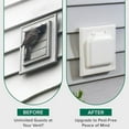 thumbnail image 4 of Premium Door Seal Dryer Vent Cover For Outdoor Use Keep Out Plastic, 4 of 4