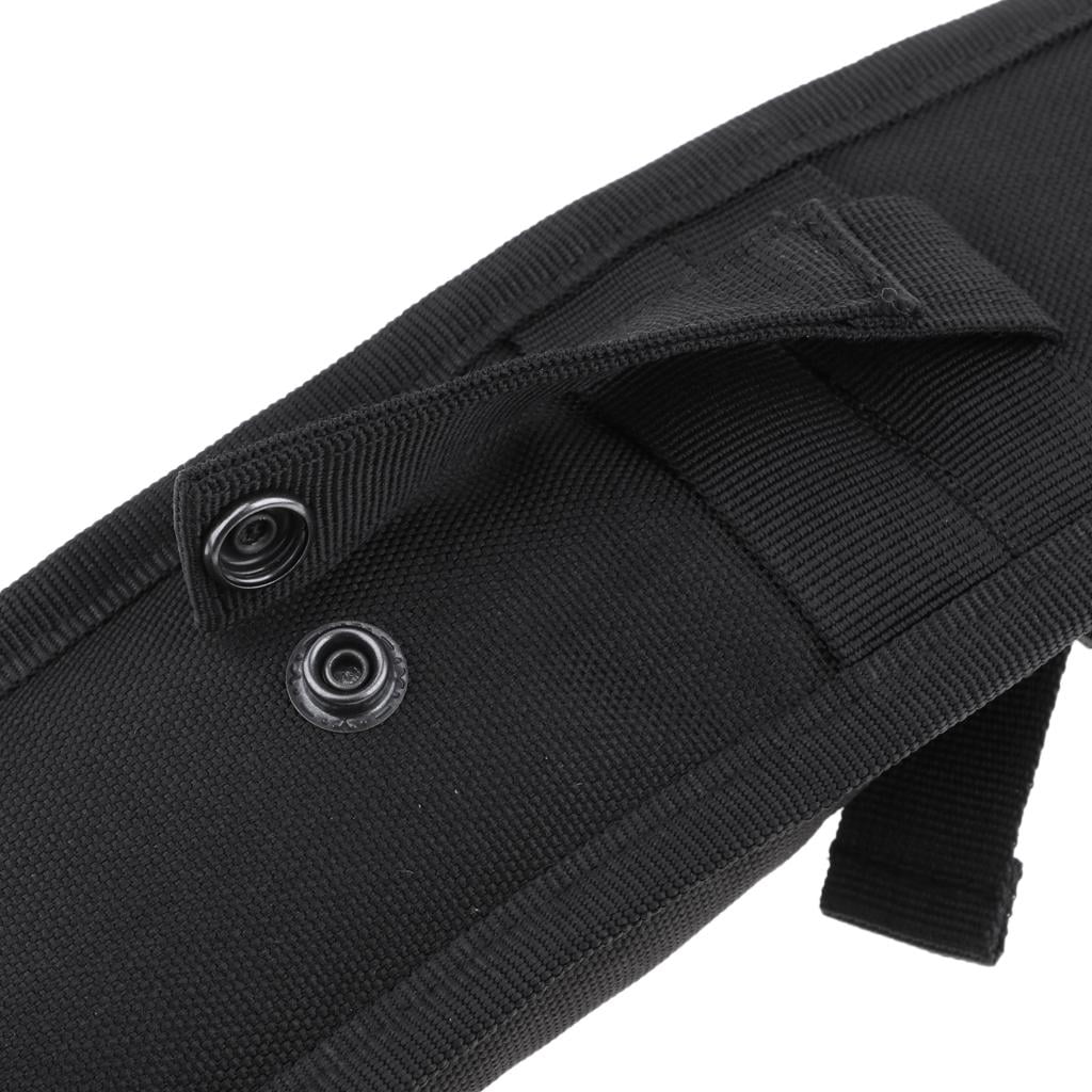 harayaa 2x Molle Camping Compact Pouch Waterproof Single Shoulder Strap Bag - Black