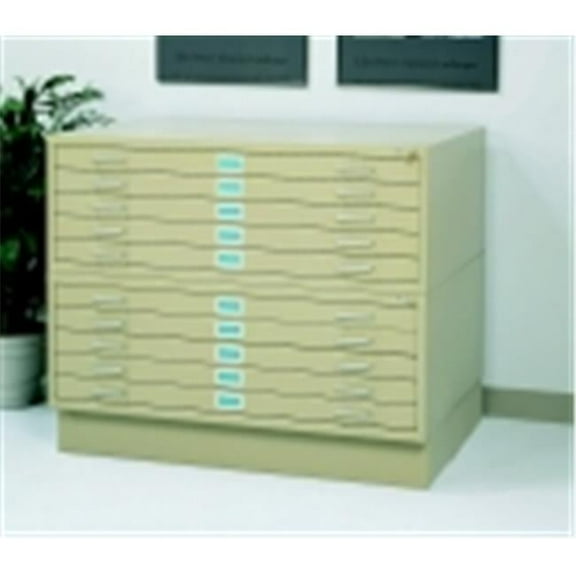 5-Drawer Flat File Cabinet Size Small