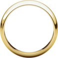 thumbnail image 2 of 5mm Half Round Band in 18k Yellow Gold - Size 8, 2 of 9