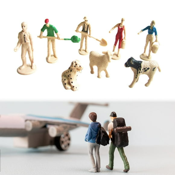 Juego de 8 piezas CUTICAT Mini modelos de animales prehistóricos, Figuras de animales realistas