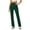 Green, variant on PWPSG Women's High Waist Crossover Slim Fit Flare Athletic Pants, High Stretch Yoga Trousers for Workout, Fitness & Active Lifestyle Gray M