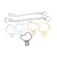 thumbnail image 5 of Kit de alineación de inclinación de ruedas, 41620, herramientas esenciales resistentes, accesorios portátiles, reemplazo con llave profesional, 5 of 8