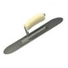 Marshalltown SP14 Pool Trowel, Tempered Blade, Curved Handle, Hardened Steel Blade, Natural Handle