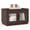 Brown, variant on Stackable Storage Drawers, 28" Wide Storage Bins with 2 Drawers for Closet Organizers, Wood Stackable Closet Organizer Modern Large Stackable Storage Units for Living Room Hallway Bedroom, Black