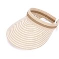 thumbnail image 1 of Sombrero de Verano para Mujer Sombrero de Paja de ala Ancha Beige para Playa JM MX-0135192FYD, 1 of 5