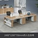 thumbnail image 1 of European Drawers Office Desk Storage Setup Standing Legs Computer Desks Conference Bookshelf Mesa De Escritorio Modern Furniture My Lux Decor Round, 1 of 25