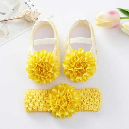 

0-12M Fashion Design Princess Shoes Buckle Design Baby Girl Shoes Flower Design