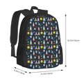 thumbnail image 2 of Sigee Rocket Space for Simple large capacity backpack Travel Laptop Backpack, Business for Travel and Daily Use, 2 of 9