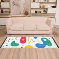 thumbnail image 2 of Yayeee Runner Rug for Bedroom 2'x6' Machine Washable Hallway Non Slip Mat, Colorful Round, 2 of 8
