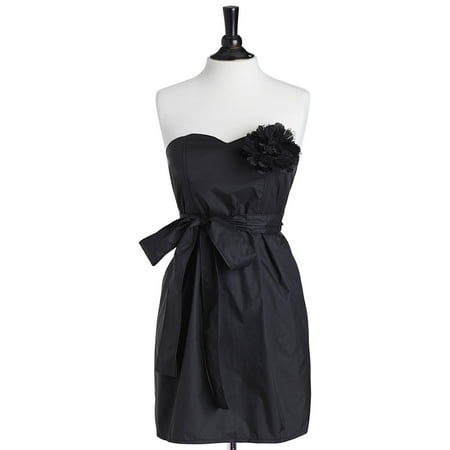 Jessie Steele Hostess Apron Bib - Jessie Steele Bib Strapless Apron, Black