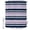 Navy Purple, variant on Shower Curtains for Bathroom, Navy Blue Khaki Striped Waterproof Fabric Shower Curtain, Gradient Horizontal Lines Decorative Bathroom Curtain for Bathtub, 36"x72", No Hooks Included