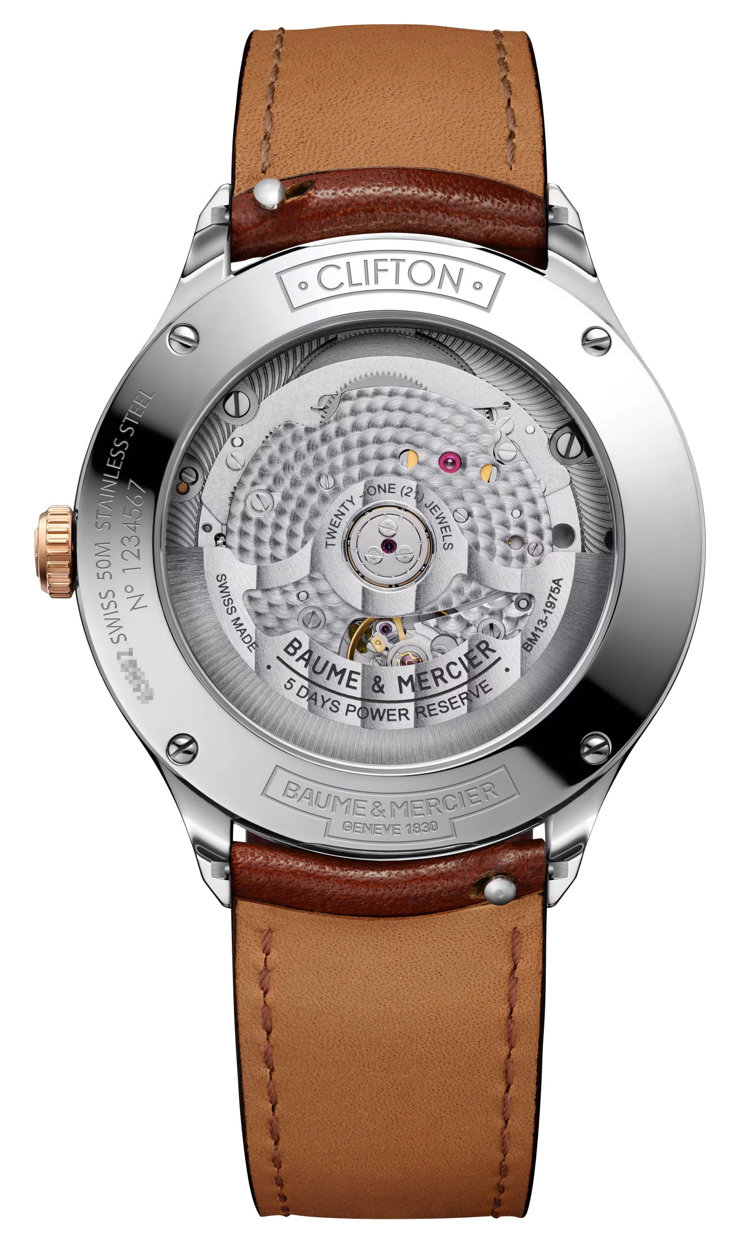 Baume & Mercier Clifton Baumatic COSC Automatic Stainless Steel 