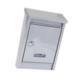 thumbnail image 4 of Buzón de montaje en la pared Postbox al aire libre Lockable Large Capacidad Buzón de entrega de metal Caja de entrega de metal para la entrada externa Gris, 4 of 8