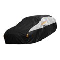 thumbnail image 4 of koolsoo Car Cover Driver Side Zipper Dustproof All Season Elasticized Hem Protection Black, 4 of 9