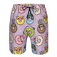 thumbnail image 3 of Balery Cute Donuts Traje de Baño Estilo Hawaiano para Hombre, Shorts de Secado Rápido con Bolsillos-X-Large, 3 of 6