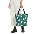 thumbnail image 6 of Haiem Halloween Ghosts Pattern Shoulder Bag - Durable and Spacious Tote Bag,Versatile Shopping Bag, 6 of 7