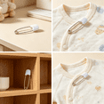 thumbnail image 3 of QARUN 2026 New 50Pcs Baby Safety Pins Multiple Sizes Baby Diaper Pin Flexible Use Safety Pin for Diaper Clothing Crafting White, 3 of 6