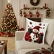 thumbnail image 5 of Uuiauoio Christmas Pillow Covers Pillow Case Christmas Xmas Winter Home Decor Living Room House Decorative Cushion Case for Sofa Couch,Holiday Themed Decorative Pillow Cases, 5 of 6