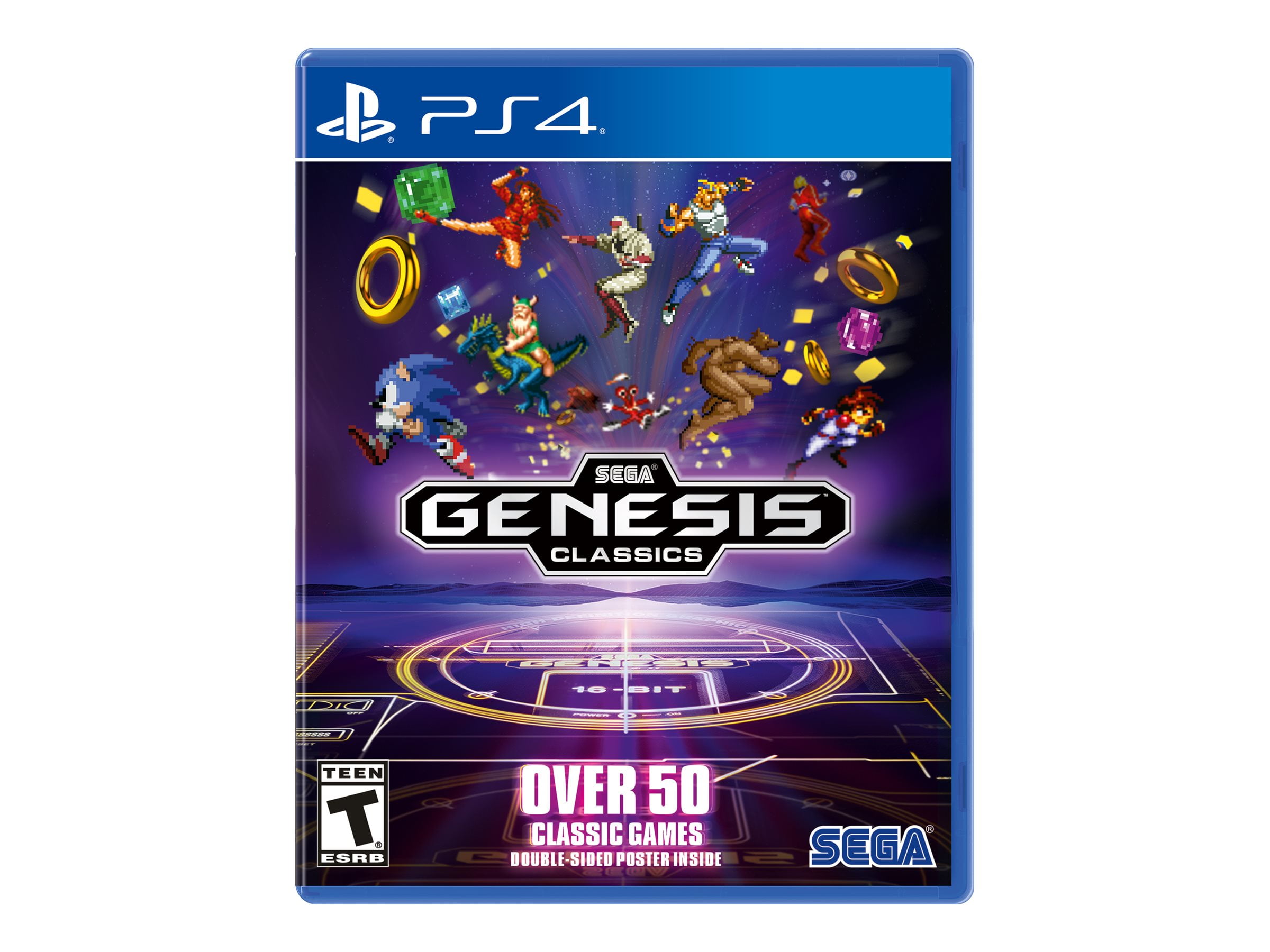 Sega Genesis Classics Video Games for PlayStation 4 Kids