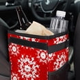 thumbnail image 6 of Snowflake Foldable Car Trash Bin with Lid, Leak-proof Mini Trash Can for Car, Hanging Storage Bag Included, 6 of 6