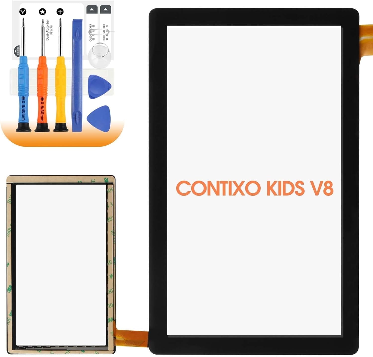 2 PEZZI Protezione Schermo Per ONN 10.1" Tablet Bambini - Foto 9