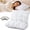 1 Pc White, variant on 3D Bread Down Bed Pillow, Ergonomic 3D Bread Down Bed Pillows for Sleep, Hotel Fluffy Soft Gusseted Pillows, Breathable Ergonomic Neck Support Pillow, Enhances Comfortt