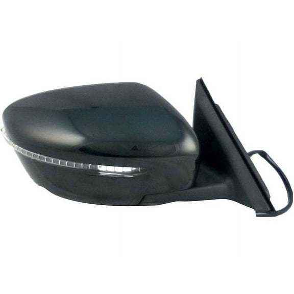 Right Passenger Side Power Mirror - US Built - Paint to Match - with Turn Signal - (without Heated Glass and Side View Camera) - Compatible with 2014 - 2016 Nissan Rogue 2015