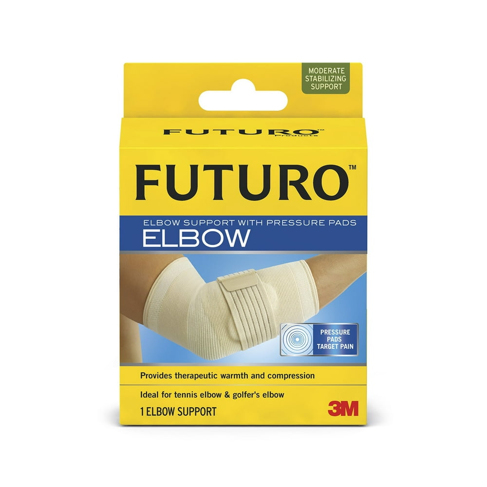 FUTURO Elbow Support with Pressure Pads, Small