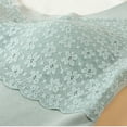 thumbnail image 5 of Lovskoo Women's Winter Thermal Fleece Lined Underwear Tops Sleeveless Cami Tank Top Self-Heating Lace Seamless Fleece Bottoming Cold-Proof Warm Base Layer Vest Green, 5 of 6