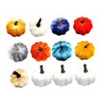 thumbnail image 3 of Abbracc Vivid Artificial Pumpkin Simulation Thanksgiving Halloween Party Fall Decoration StyleA 12PCS, 3 of 9