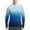 Blue, variant on WTOBBY Men's Long Sleeve Gradient Hoodie with SPF/UV Protection, Sun Protective Shirt for Outdoor Wear, Quick-Dry Breathable Design for All-Day Comfort ,Black L