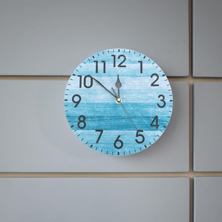 HOMEMAXS Clock Decor Wall Clocks for Living Room Vintage Digital Battery