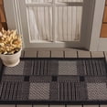thumbnail image 2 of Safavieh Courtyard Eileen Geometric Indoor/Outdoor Area Rug, Black/Sand, 2'7" x 5', 2 of 11