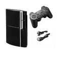 thumbnail image 1 of Sony Playstation 3 PS3 Original 80GB Console Refurbished Black with Official OEM Controller Black, 1 of 7