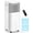 white, variant on AEROZY 600 sq. ft. Evaporative Cooler, 3 gal Water Tank, 1800 CFM, 3 Speeds, 4 Modes, 120° Oscillation for Bedroom, Home Office, Garage